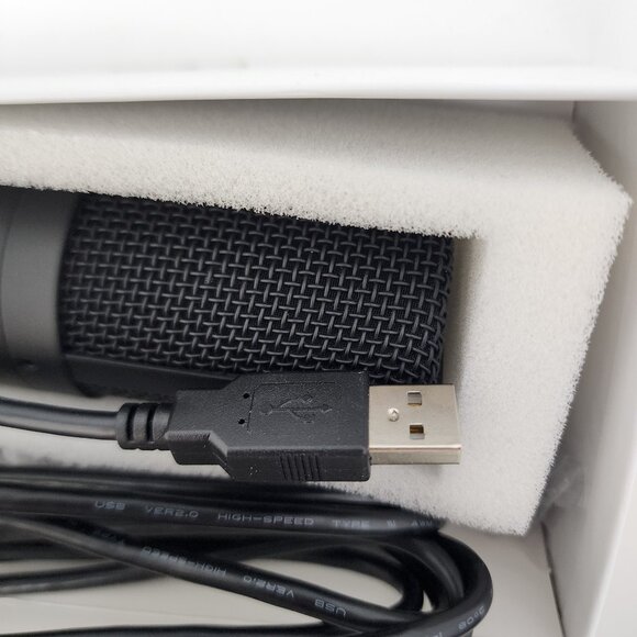 Fifine K669-K669B USB Corded Compact / Lightweight Podcast Condenser Microphone - Picture 7 of 14